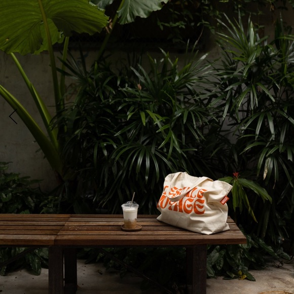 Oversize Canvas Beach Tote Bag - NEW - Picture 6 of 6